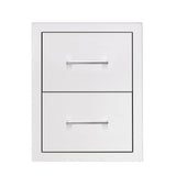 TrueFlame 17" Double Drawer TF-DR2-17-A