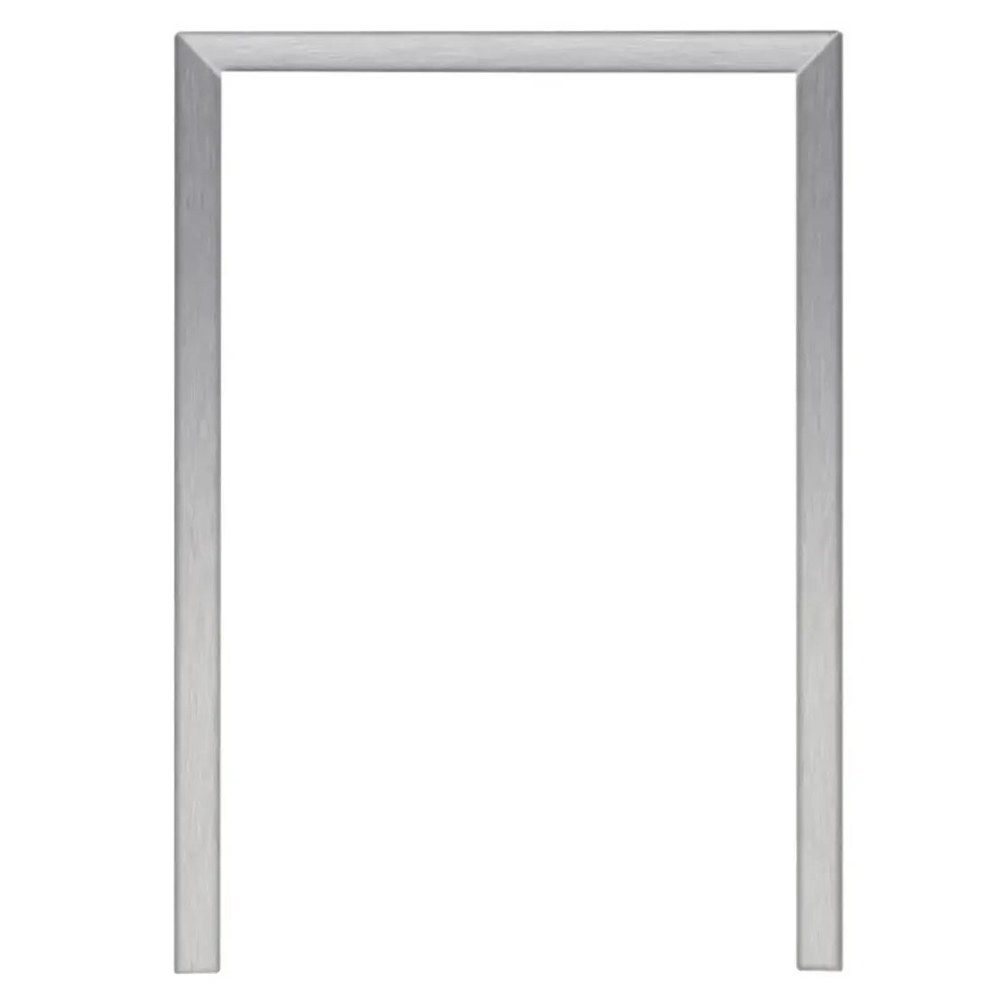 TrueFlame stainless steel outdoor kitchen access door frame trim