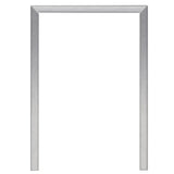 TrueFlame stainless steel outdoor kitchen access door frame trim