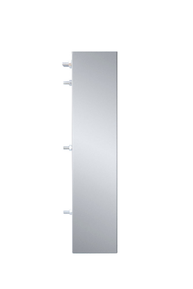 TrueFlame 4-inch spacer bracket detail for 48-inch outdoor vent hood TF-VH48-3-SP4