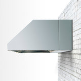 TrueFlame 8-inch spacer bracket for 48-inch outdoor vent hood, stainless steel, TF-VH48-3-SP8