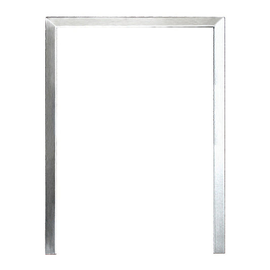 TrueFlame stainless trim kit for 15-inch outdoor refrigerators and ice makers AMD-RTK-15-A