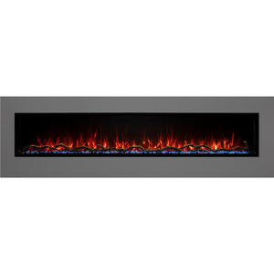 Modern Flames 80" Landscape Pro Slim Built-In Electric Fireplace