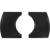 Primo 2-piece island top for Oval X-Large and Large ceramic grills, mounts on the Primo cart base