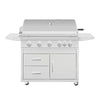 Summerset Sizzler PRO 40" Freestanding Grill Cart - SZRPRO40+CartSZR40-DC