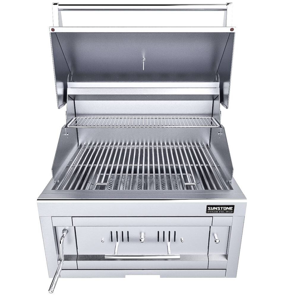 Sunstone® Series 28″ Charcoal Drop-in Grill