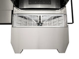 Memphis Elevate 30" Freestanding Pellet Grill in action, showcasing its versatility for grilling and smoking.