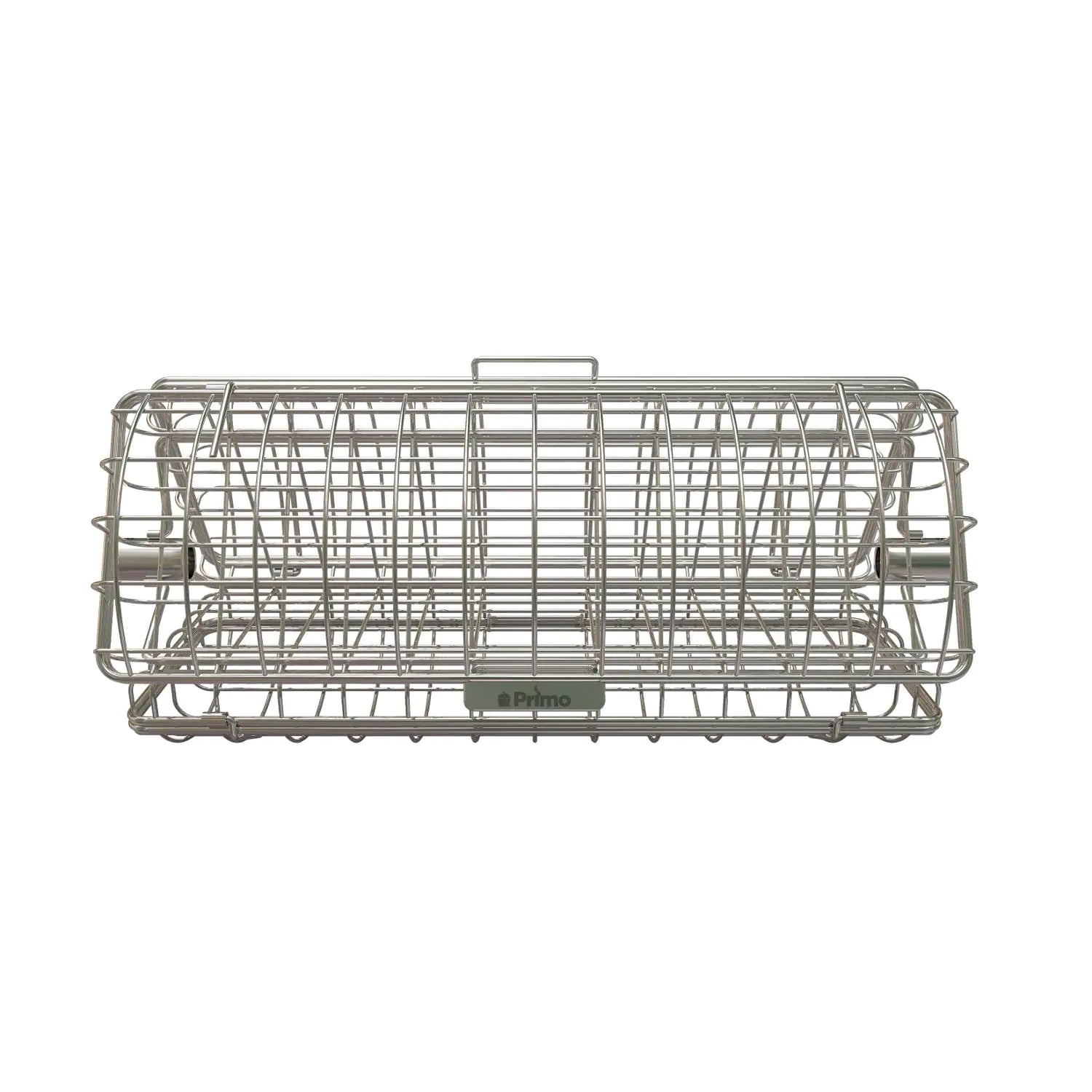 Primo 3-sided rotisserie basket for wings, vegetables and small cuts on the Primo rotisserie