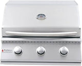RCS 26" Premier Series Drop-In Grill with 36,000 BTUs RJC26A, 304 Stainless Steel Construction Propane or Natural Gas