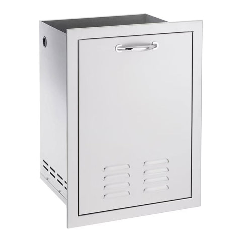Summerset 20" Propane Tank and Storage Pull-Out Drawer DR1-20LP - Flush Mount, Stainless Steel