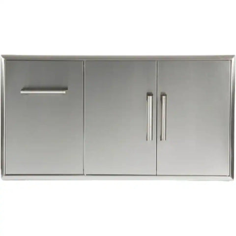 Coyote 45" Double Access Doors with Roll-Out Drawer C3-CDPOD
