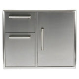 Coyote Combo Drawer - 2 Drawer Cabinet and Double Door - CCD-2DC
