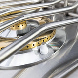 Coyote 12" Built-In Gas Single Side Burner (NG) - C1SBNG