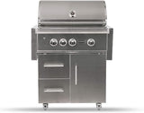 Coyote S-Series 30" Propane Gas Grill with RapidSear & Rotisserie - C1C28LP-FS