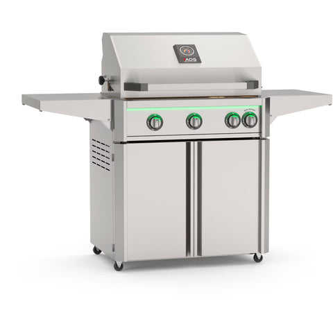 American Outdoor Grills L-Series 30" Freestanding Cart Grill AOG30LN/LP - 3 Burners, 45,000 BTUs, Rotisserie