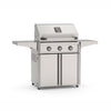 American Outdoor Grills T-Series 30" Freestanding Cart Grill AOG30TN/TP - 3 Burners, 45,000 BTUs, 304 Stainless Steel
