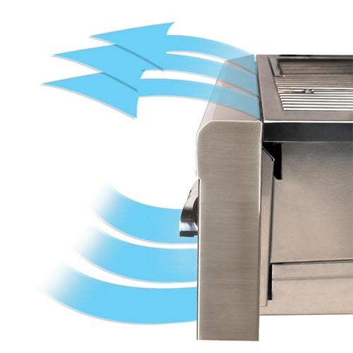 Artisan Series 36" Built-In Grill ART-36 - 3 Burners, 818 Sq In, 304 Stainless Steel