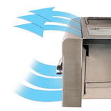Artisan Series 36" Built-In Grill ART-36 - 3 Burners, 818 Sq In, 304 Stainless Steel