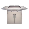 Alfresco 30" Freestanding Cart Griddle AXE-30GTC - 468 Sq In, Dual-Zone Thermostatic Control, 37,600 BTU, 304 Stainless Steel