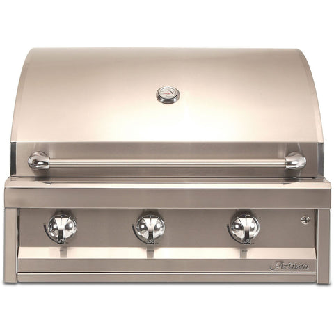 Artisan American Eagle 32" Built-In Gas Grill - 3 Burners, 60,000 BTUs, 304 Stainless Steel