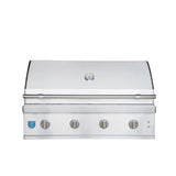 American Made Grills Atlas 42-inch built-in gas grill — with the hood closed