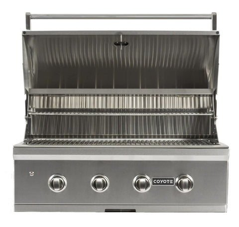 Coyote CL-Series 36" Built-In Gas Grill C3CL36 - 80,000 BTUs, 875 Sq In, 304 Stainless Steel