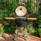Coyote Asado Smoker Stand & Side Shelves - Grill Accessory