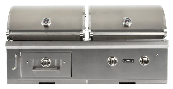 Coyote Centaur 50" Built-In Propane Gas/Charcoal Dual Fuel Grill