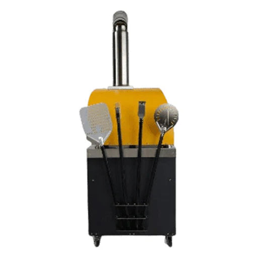 40" Duomo Wood Fired Outdoor Oven Cart with Tool Holder C1PZCART