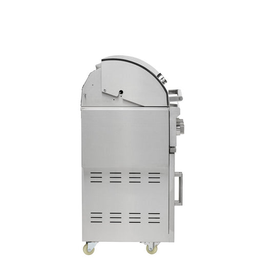 Coyote C-Series 30" LP Grill on Cart with Side Burner
