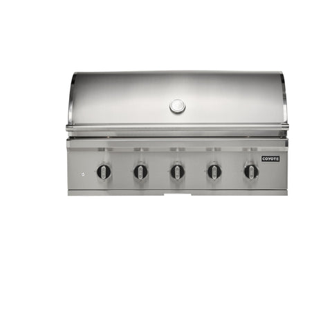 Coyote CL-Series 42" Built-In Gas Grill C3CL42 - 5 Burners, 100,000 BTUs, 304 Stainless Steel