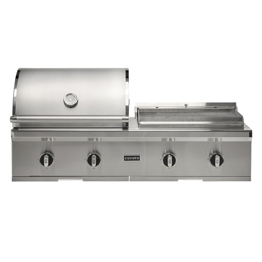 Coyote 50" Combo Built-In NG Grill - Built-In Gas Grill