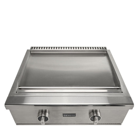 Coyote 30" Flat Top Built-In Natural Gas Griddle