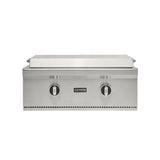 Coyote 30" Flat Top Built-In Natural Gas Griddle - C3FTG30NG