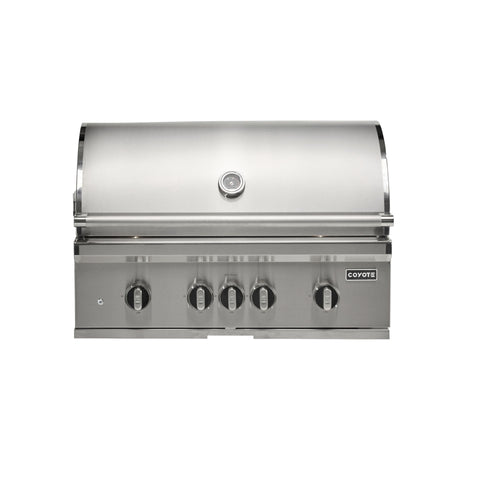 Coyote SL-Series 36" Built-In Propane Grill C3SL36LP - 90,000 BTUs, 875 Sq In, 304 Stainless Steel
