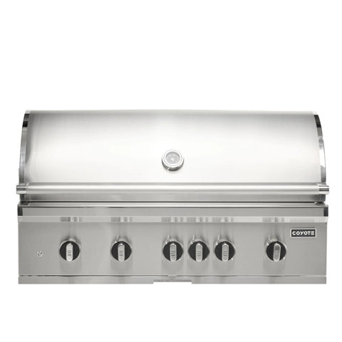Coyote SL-Series 42" Built-In Natural Gas Grill C3SL42NG - 110,000 BTUs, 1,247 Sq In, 304 Stainless Steel