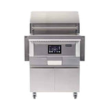 Coyote Touch-Screen Controlled 28" 304 Stainless Steel Freestanding Pellet Grill