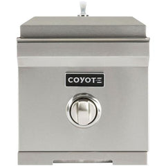 Coyote 15,000 BTU Single Side Burner with Removable Lid