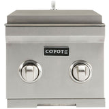 Coyote 30,000 BTU Built-In Double Side Burner with Removable Lid