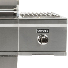 Coyote 15,000 BTU Single Side Burner with Removable Lid