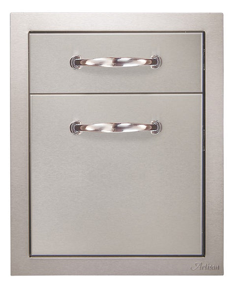 Artisan 17" Double Drawer ARTP-2DR-17SC - 304 Stainless Steel, Soft-Close