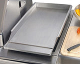 Alfresco AGSQ-G commercial griddle, 3/16 inch solid stainless drop-in plate