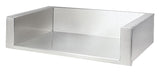 Alfresco insulated jacket for installing a 30-inch grill in combustible island construction