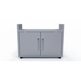Le Griddle GFCART105 cart front view showing the dual-door storage cabinet