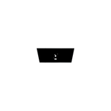 Le Griddle OML40BLKPNL matte black front panel for the Pro Series 40 griddle