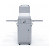 Le Griddle GFCART40 cart carrying a 40 Series griddle and stainless lid, both sold separately