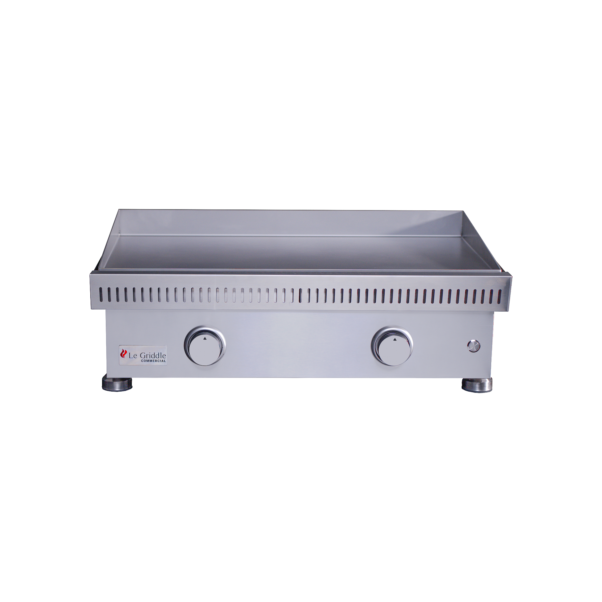 Le Griddle Commercial Series 75 built-in gas griddle, model OML75C3, in 304 stainless steel