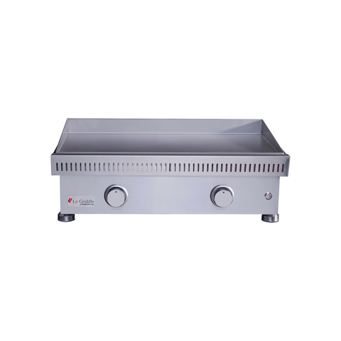 Le Griddle Commercial 75 - 2 Burner Natural Gas, 3mm Plate