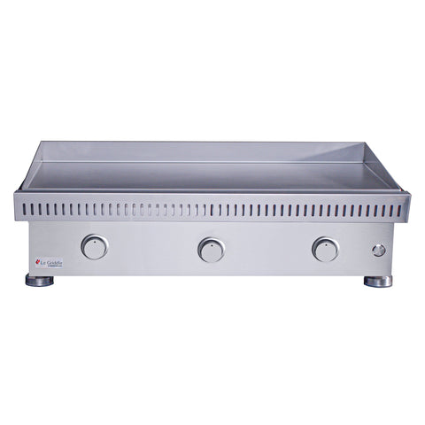 Le Griddle Commercial 105 - 3 Burner Natural Gas, 3mm Plate