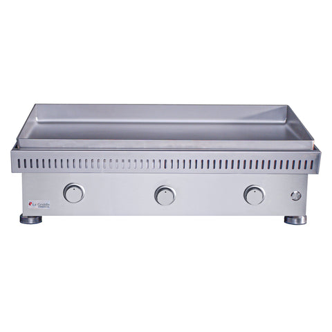 Le Griddle Commercial 105 - 3 Burner Natural Gas, 6mm Plate